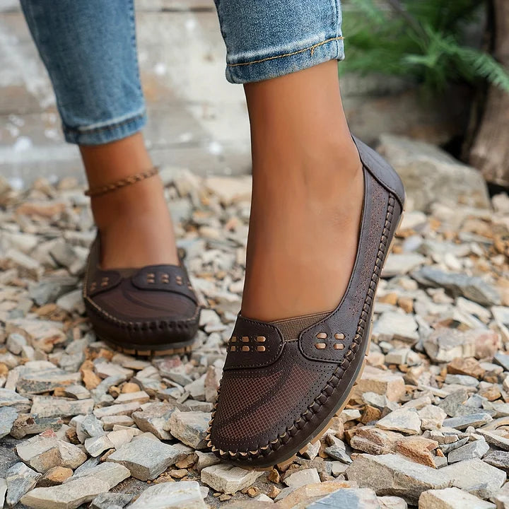 Marnie - Slip On Flat Shoes