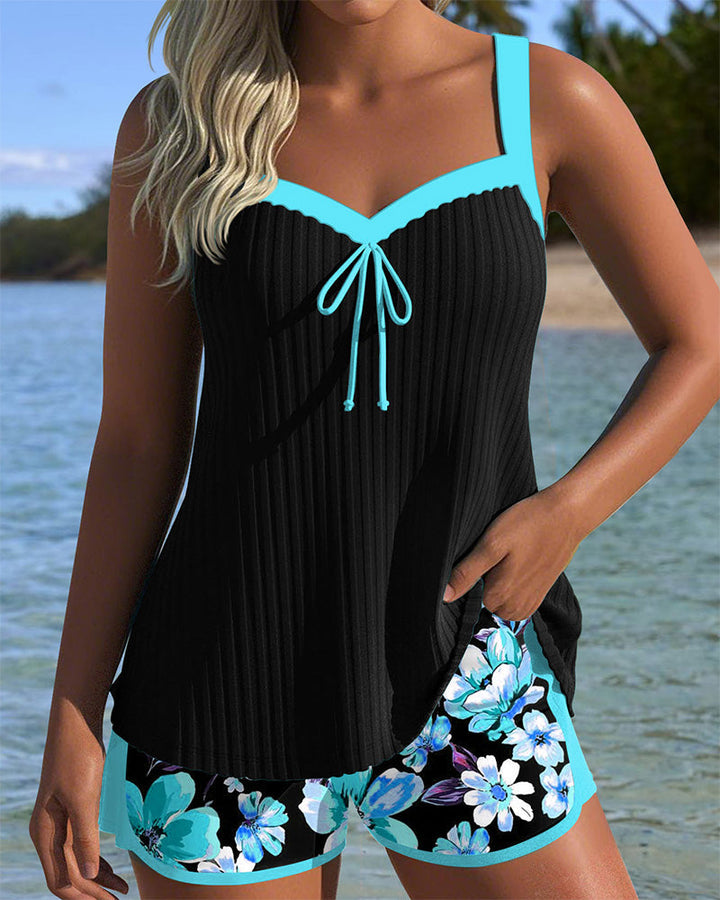 Jennifer – Printed Tankini Set