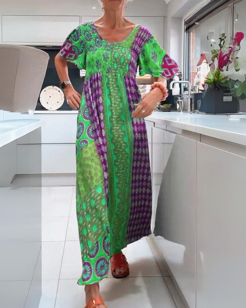 Indie – Colourful Bohemian Dress