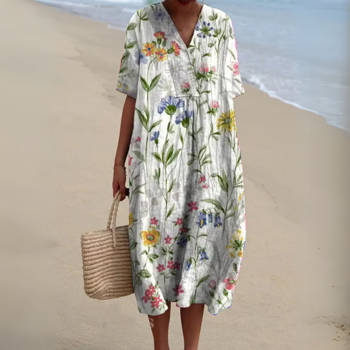 Nicole - Floral Summer Dress