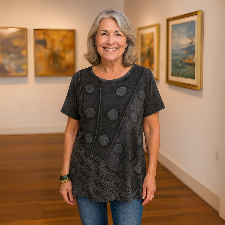 Elaine - Artistic Top