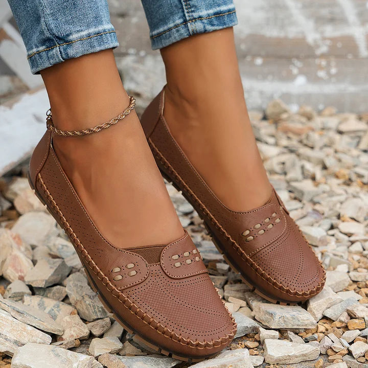 Marnie - Slip On Flat Shoes