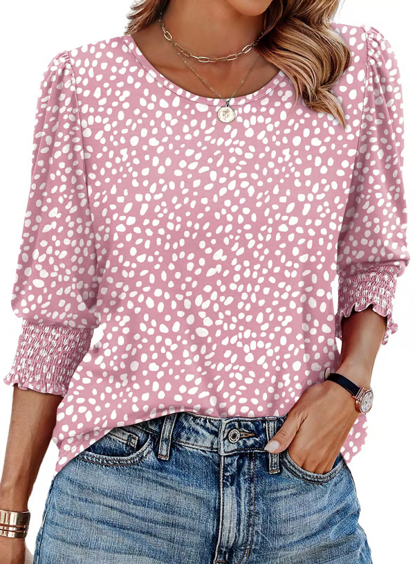 Kaela - Printed Charm Top