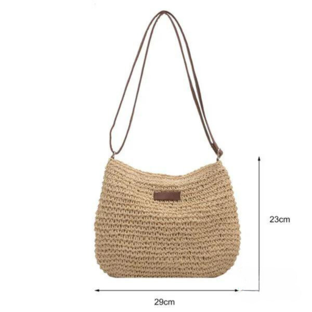 Sylvia - Classic Shoulder Bag in Braided Style