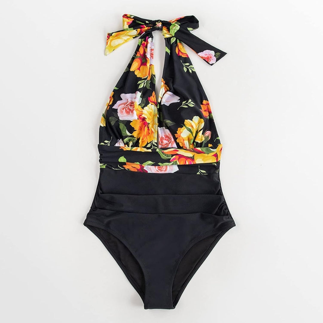 Rhonda – Floral Elegance Swimsuit