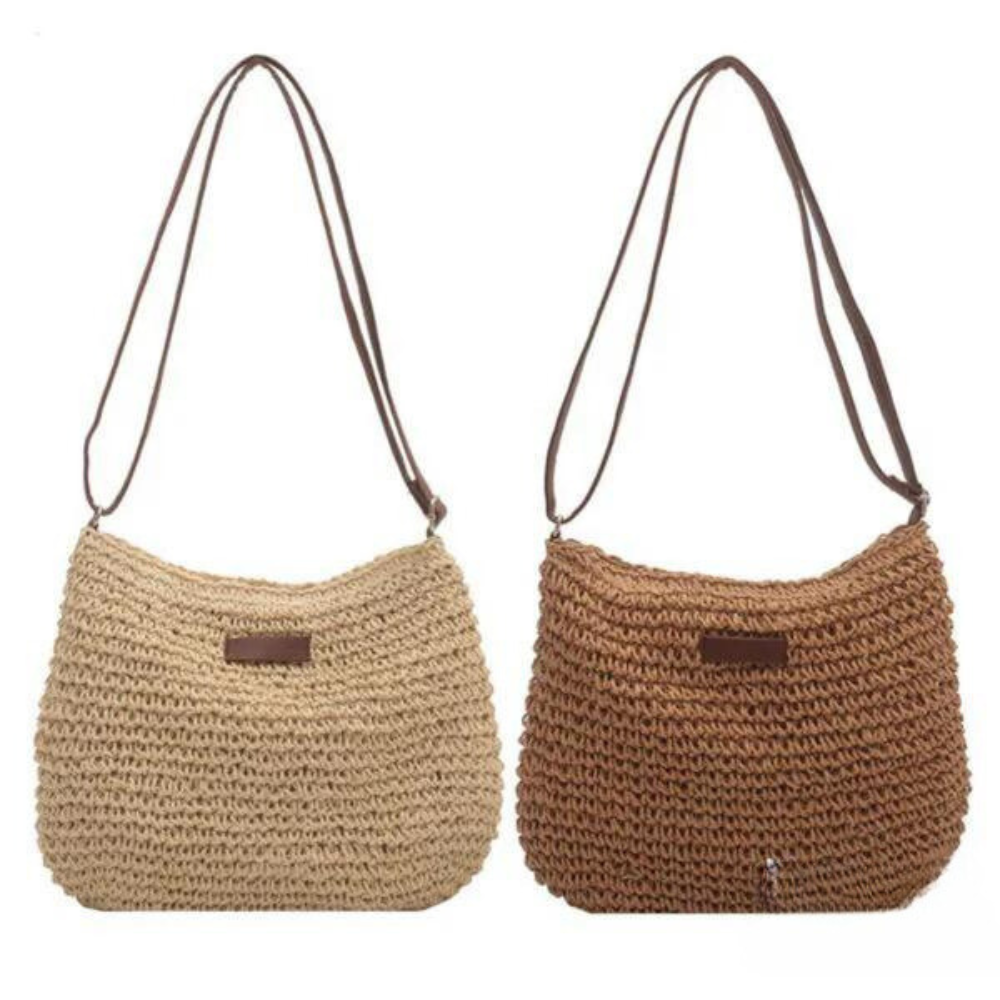 Sylvia - Classic Shoulder Bag in Braided Style