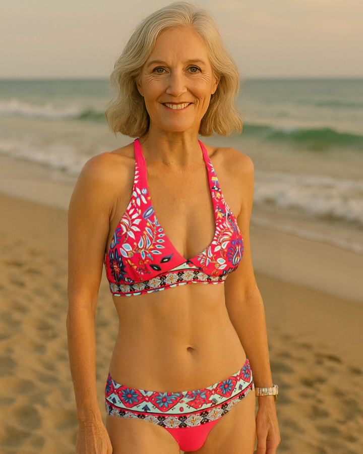 Eileen - Boho-Chic Halter Bikini