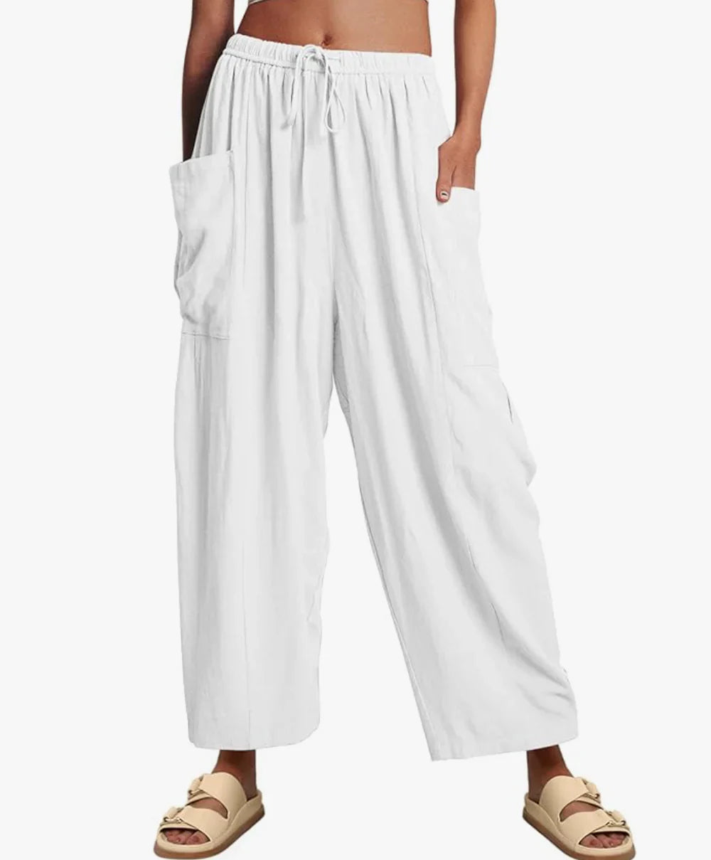 Grace - Dawn Wide-Leg Pocket Trousers