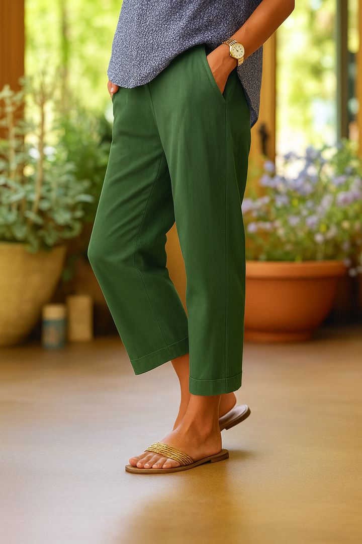 Emilie - Relaxed Fit Lightweight Trousers