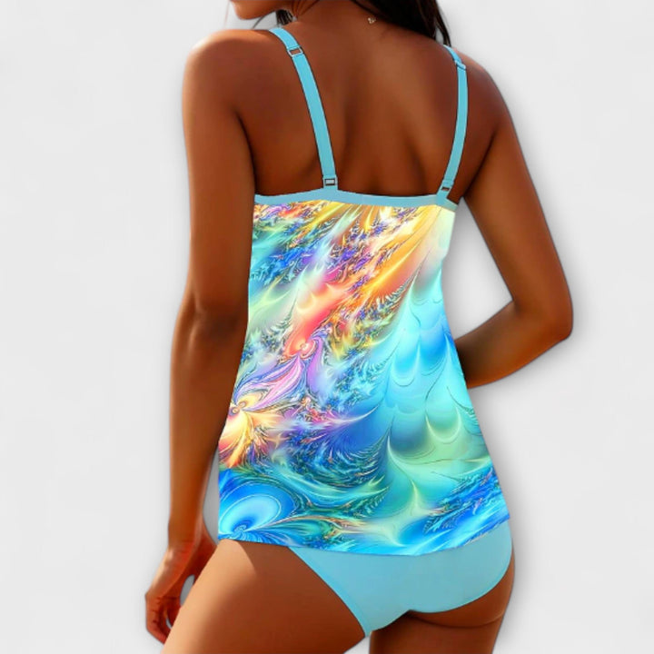 Violet – Two-Piece Tankini Ensemble