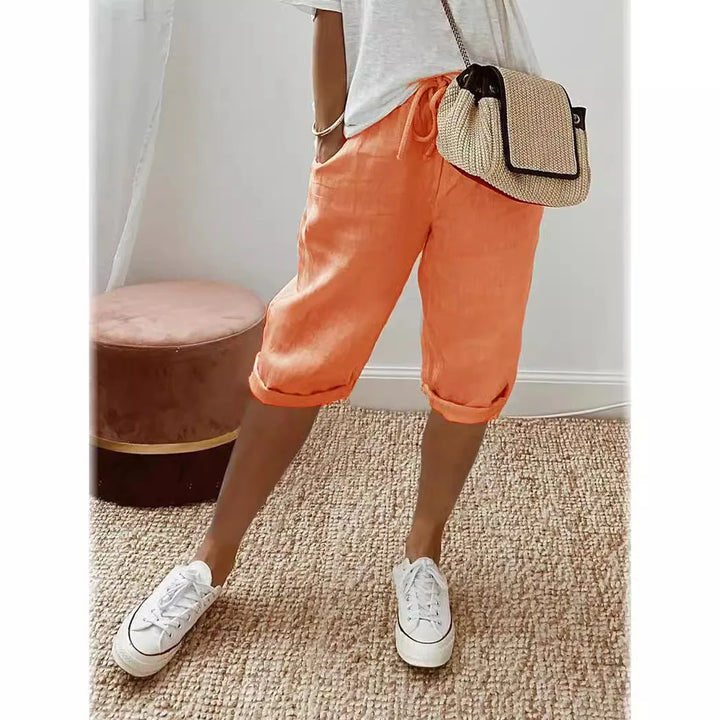 Georgia – Light Linen Shorts