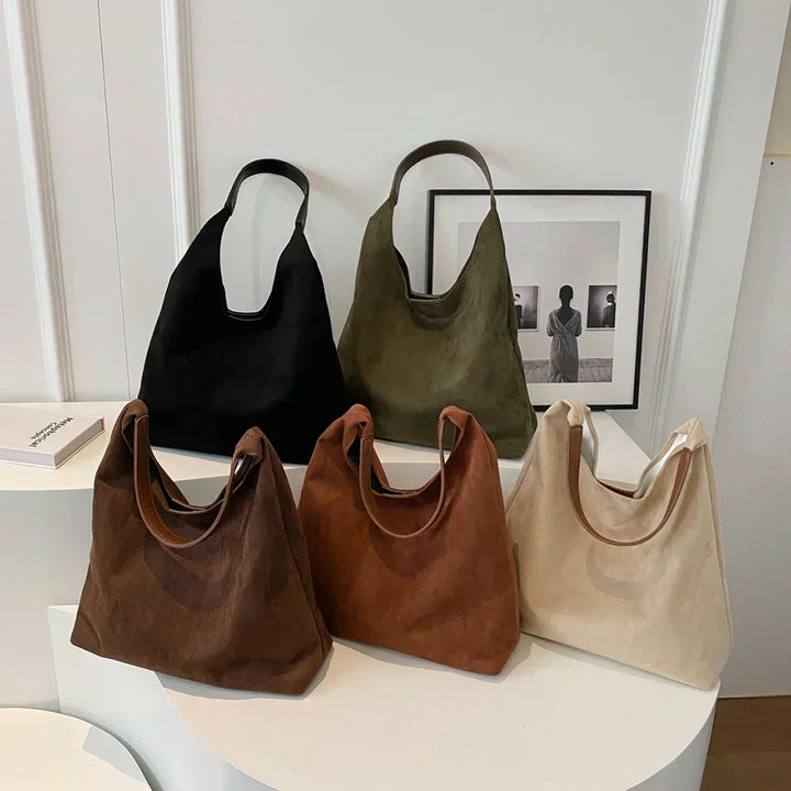 Teresa - Suede Tote Bag