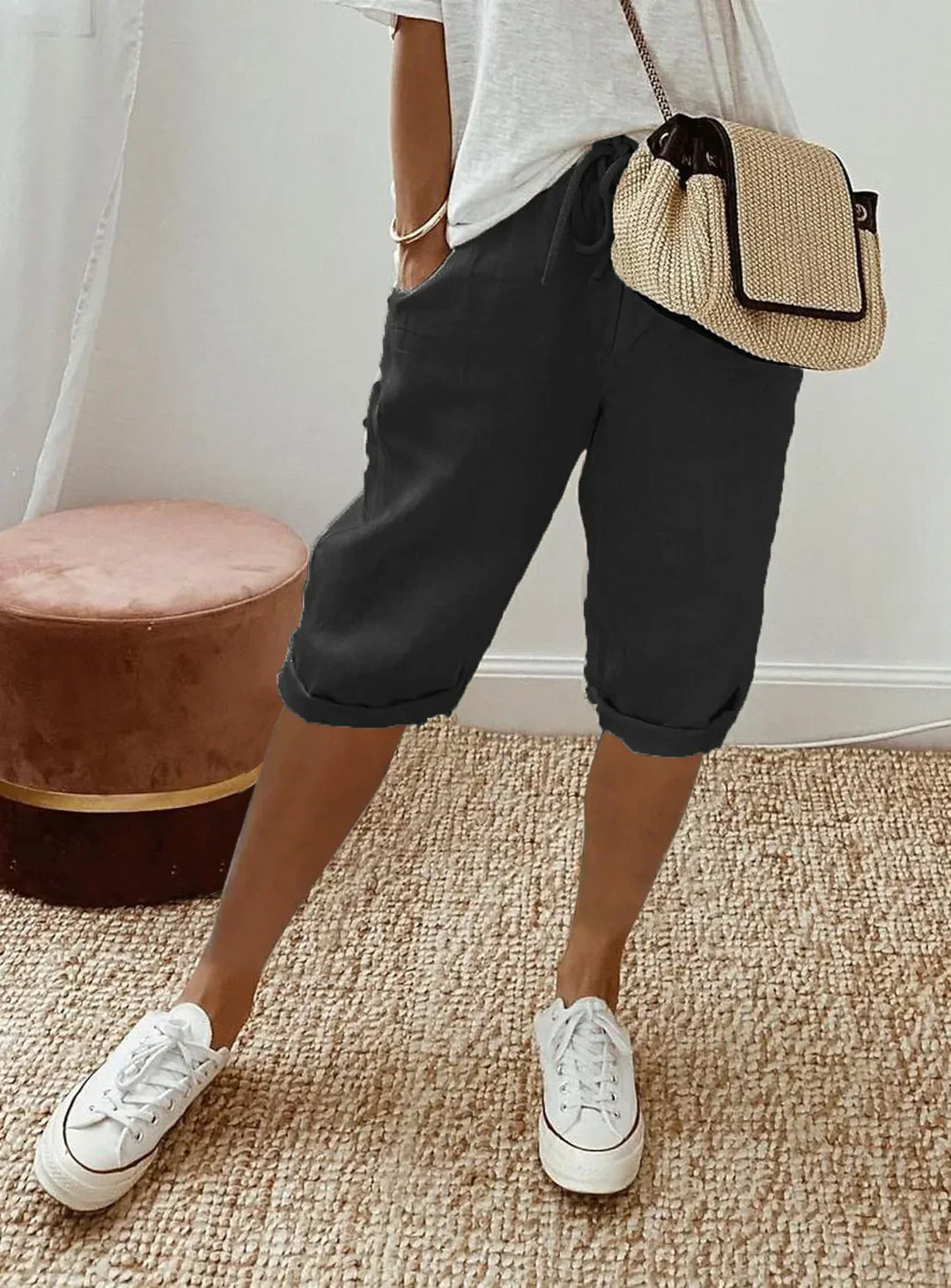 Georgia – Light Linen Shorts