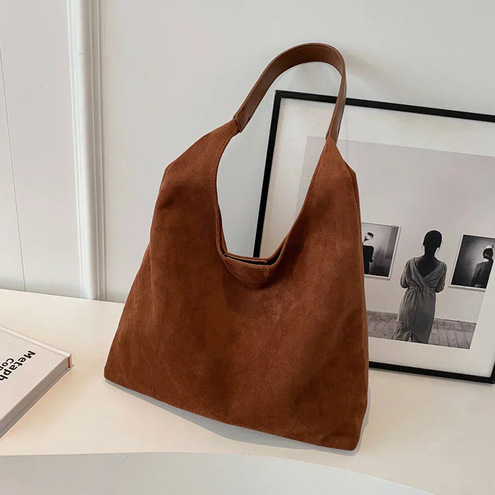 Teresa - Suede Tote Bag