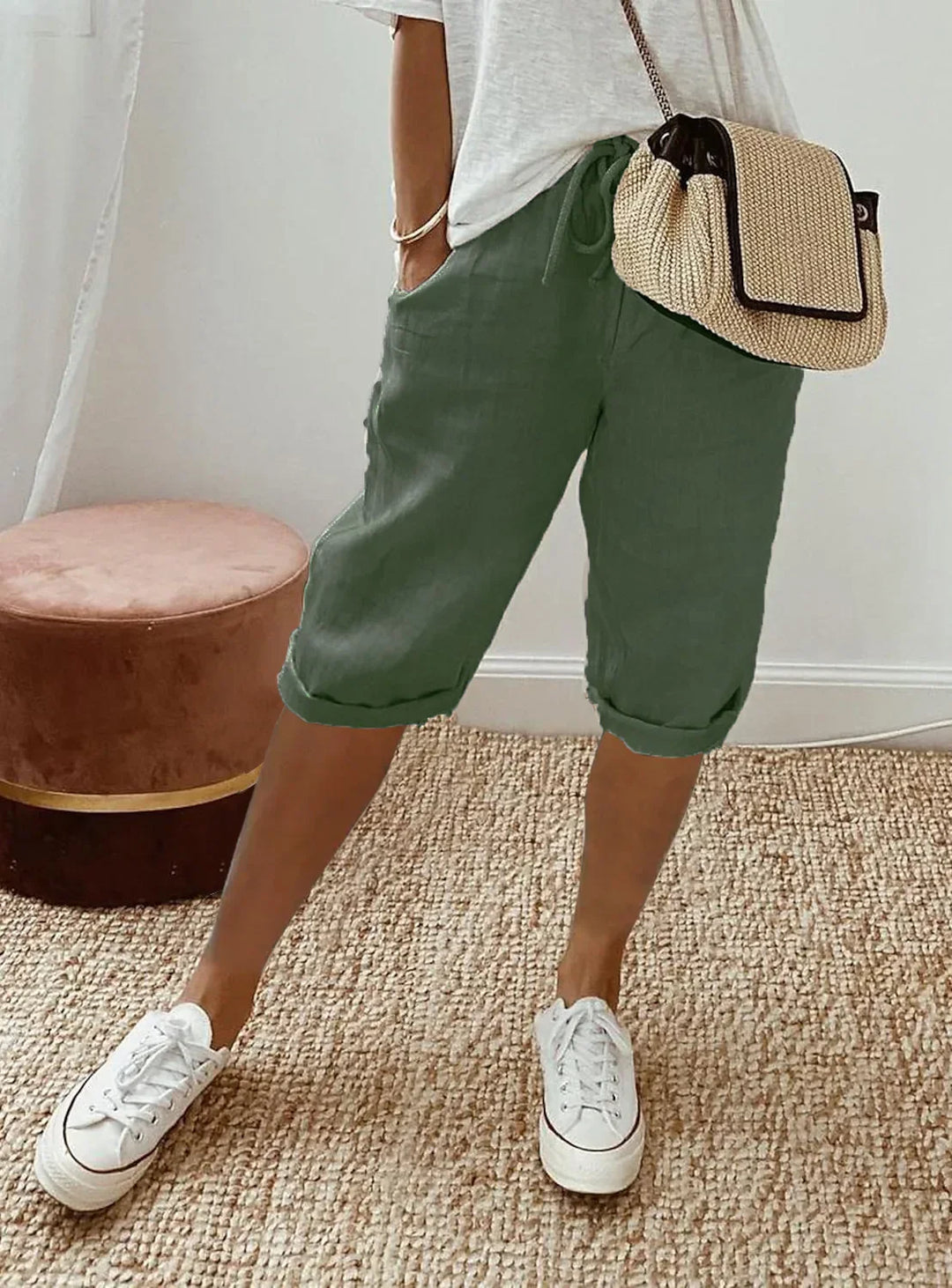 Georgia – Light Linen Shorts
