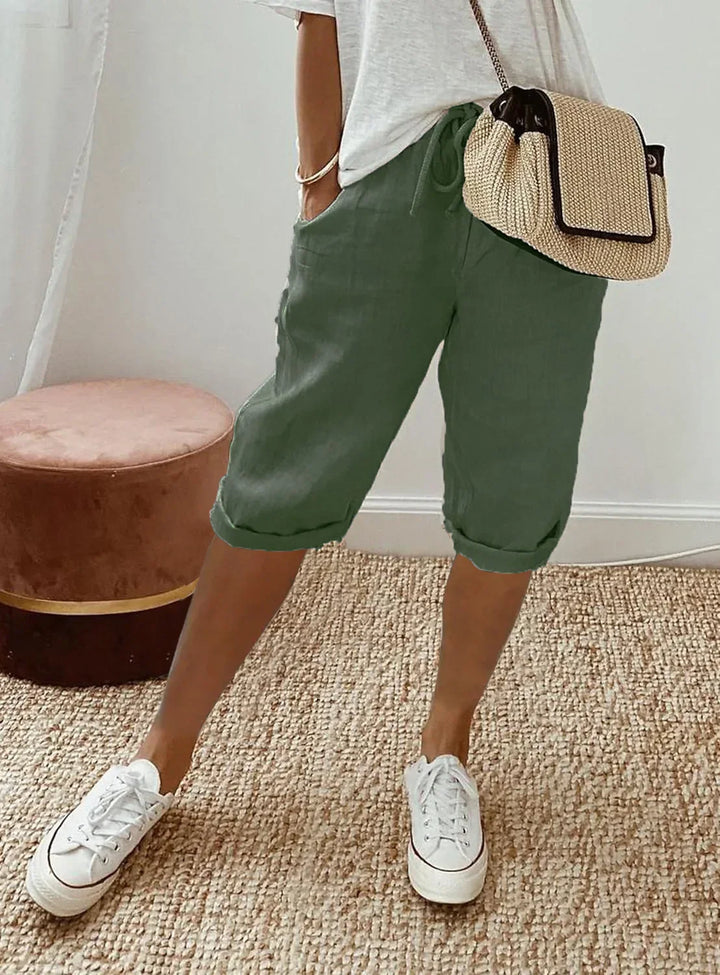 Georgia – Light Linen Shorts