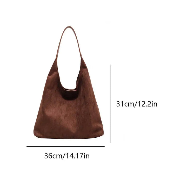 Teresa - Suede Tote Bag