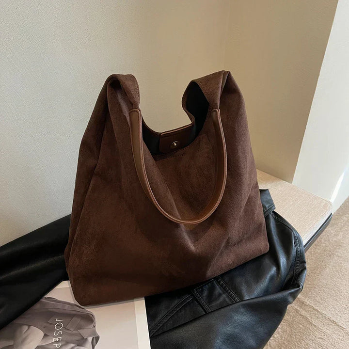 Teresa - Suede Tote Bag