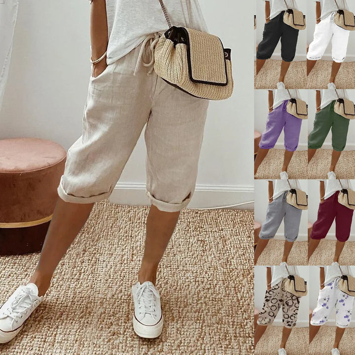 Georgia – Light Linen Shorts