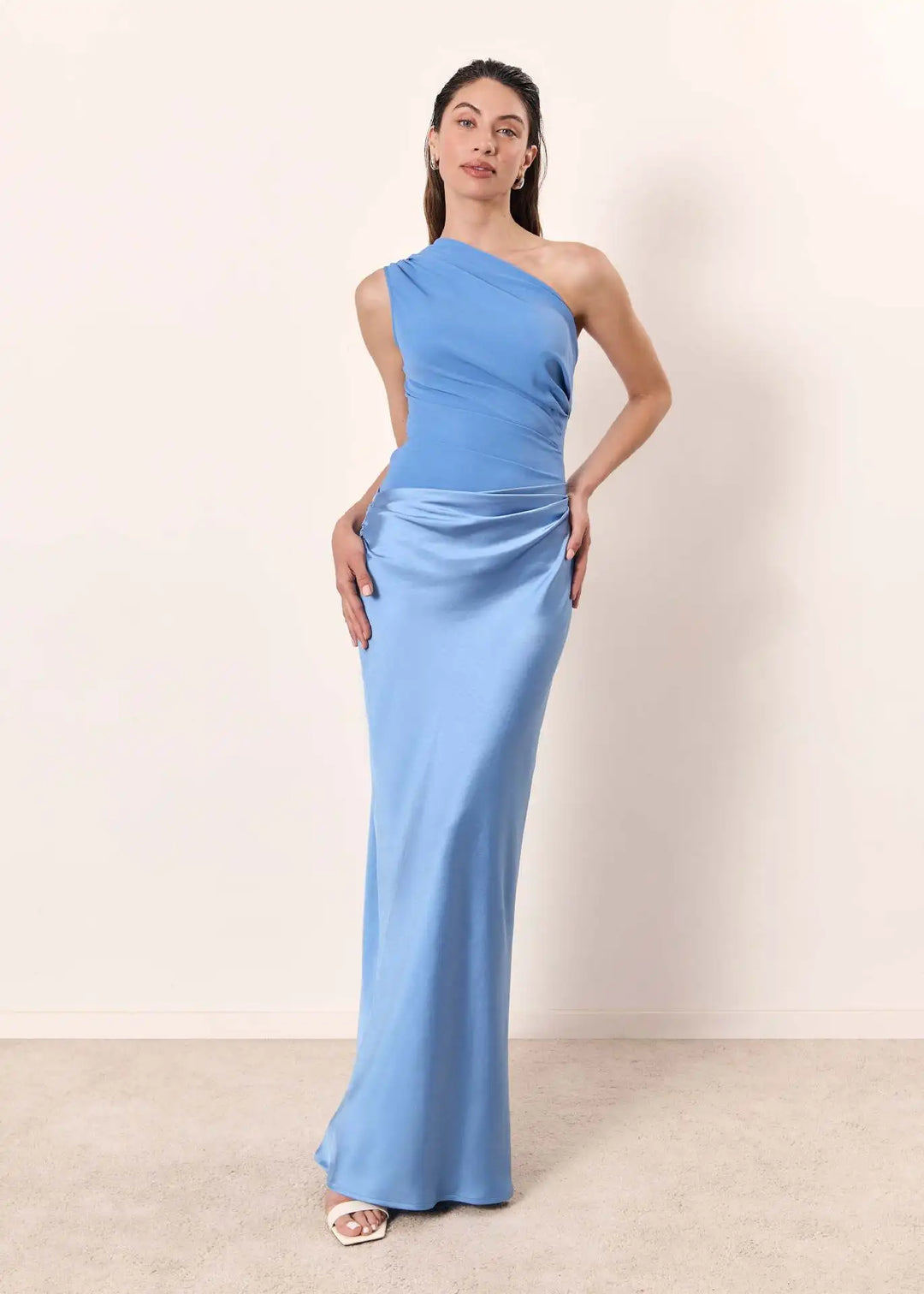 Georgia – One-Shoulder Maxi Dress