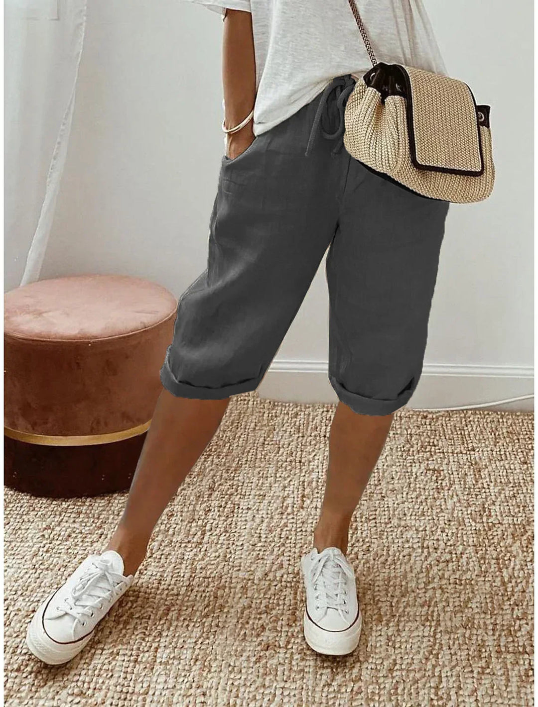 Georgia – Light Linen Shorts