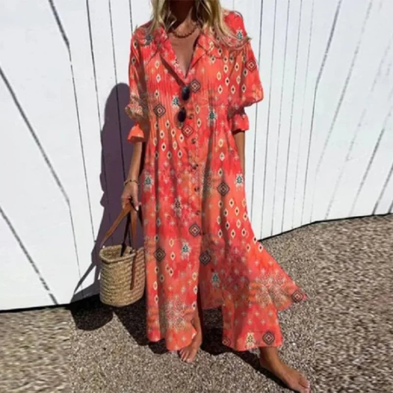Ella – Boho Maxi Dress
