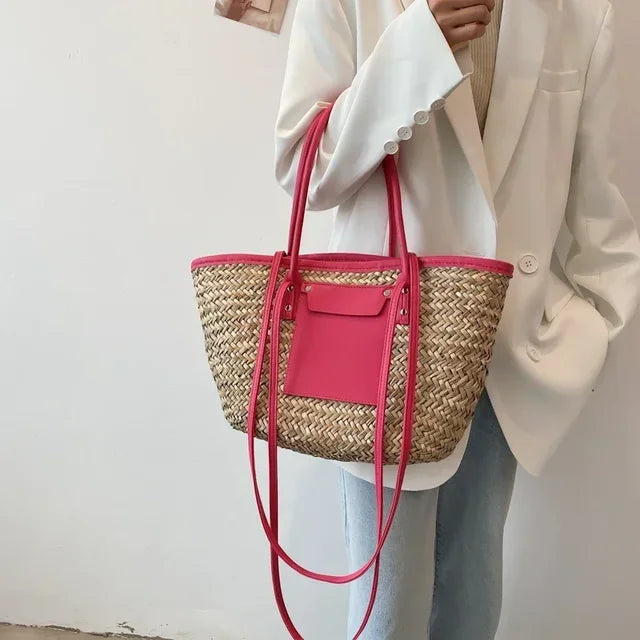 Vivienne - Elegant straw bag