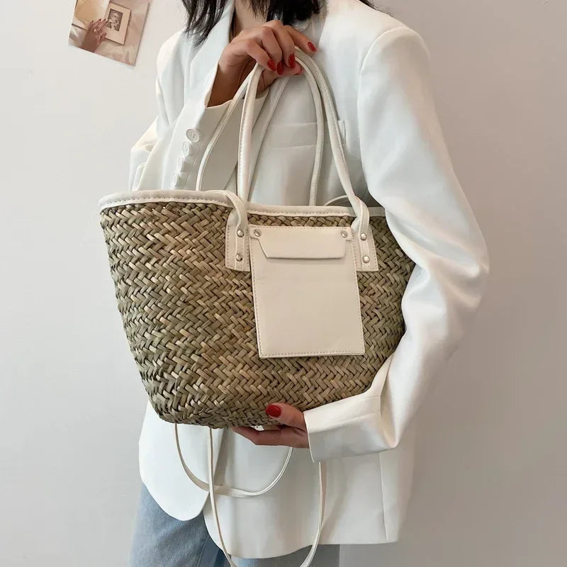 Vivienne - Elegant straw bag