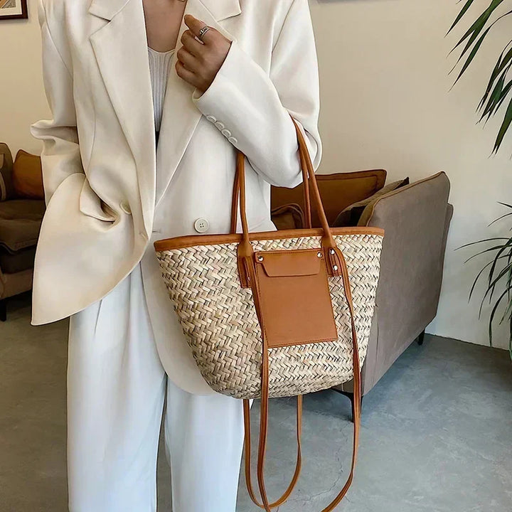 Vivienne - Elegant straw bag