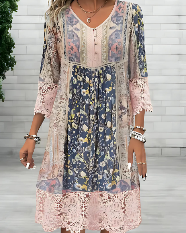 Rachel – Boho Lace Dress