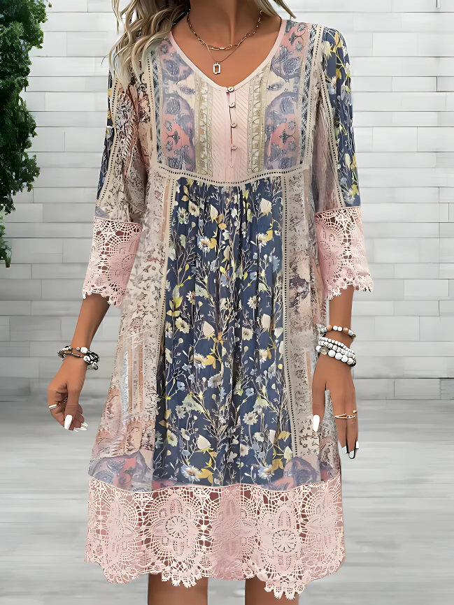 Rachel – Boho Lace Dress