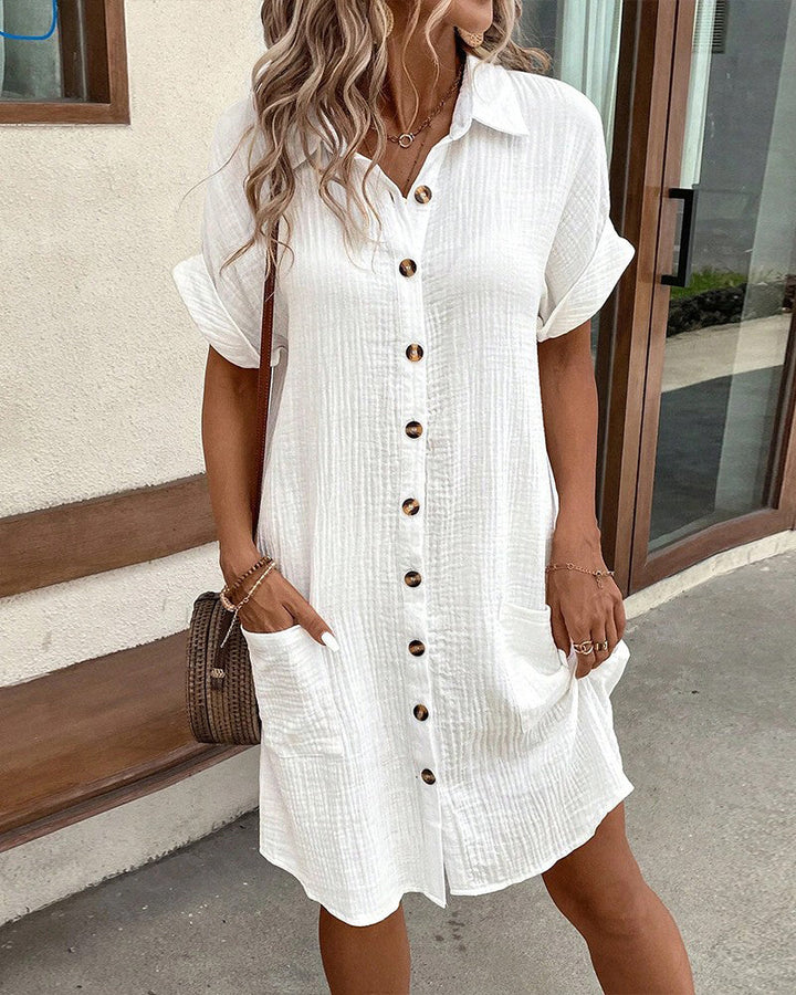 Matilda – Elegant Shirt Dress