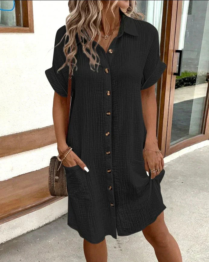 Matilda – Elegant Shirt Dress