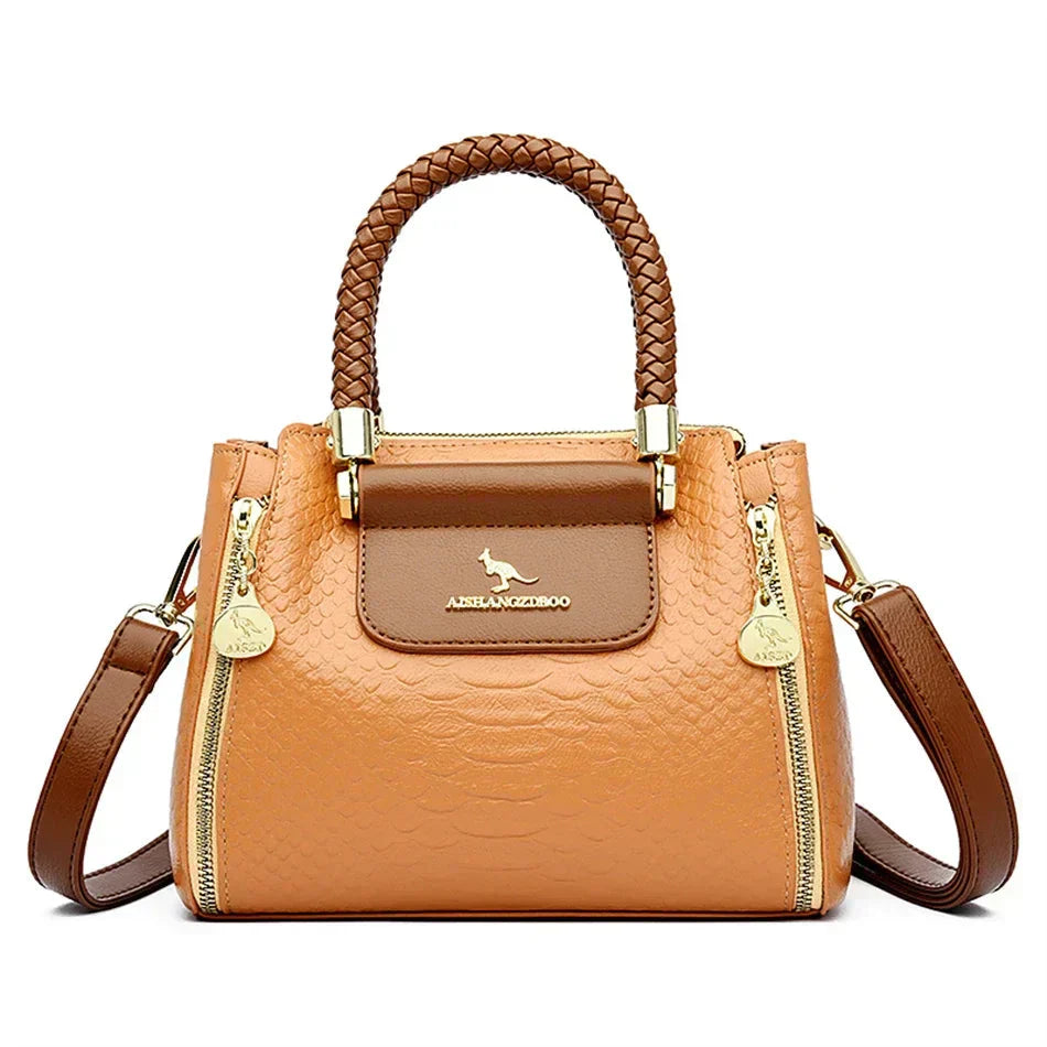 Sophie - Large Capacity Vegan Leather Bag