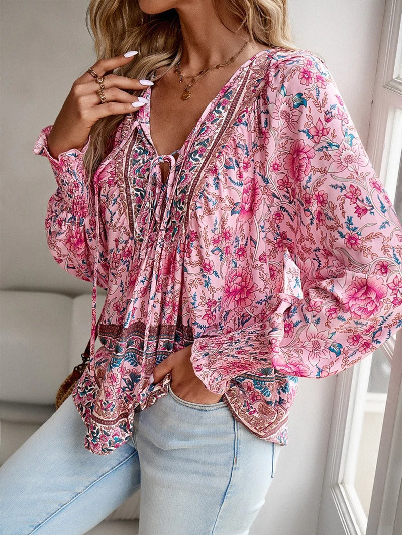 Luma - Summer Floral Top