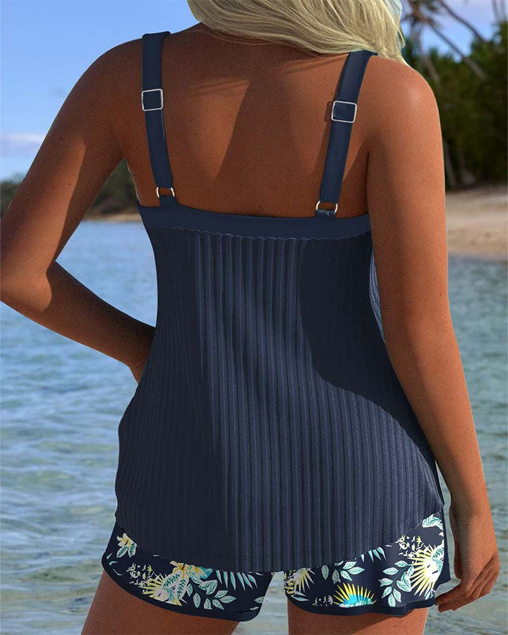Denise - Striped Beach Set