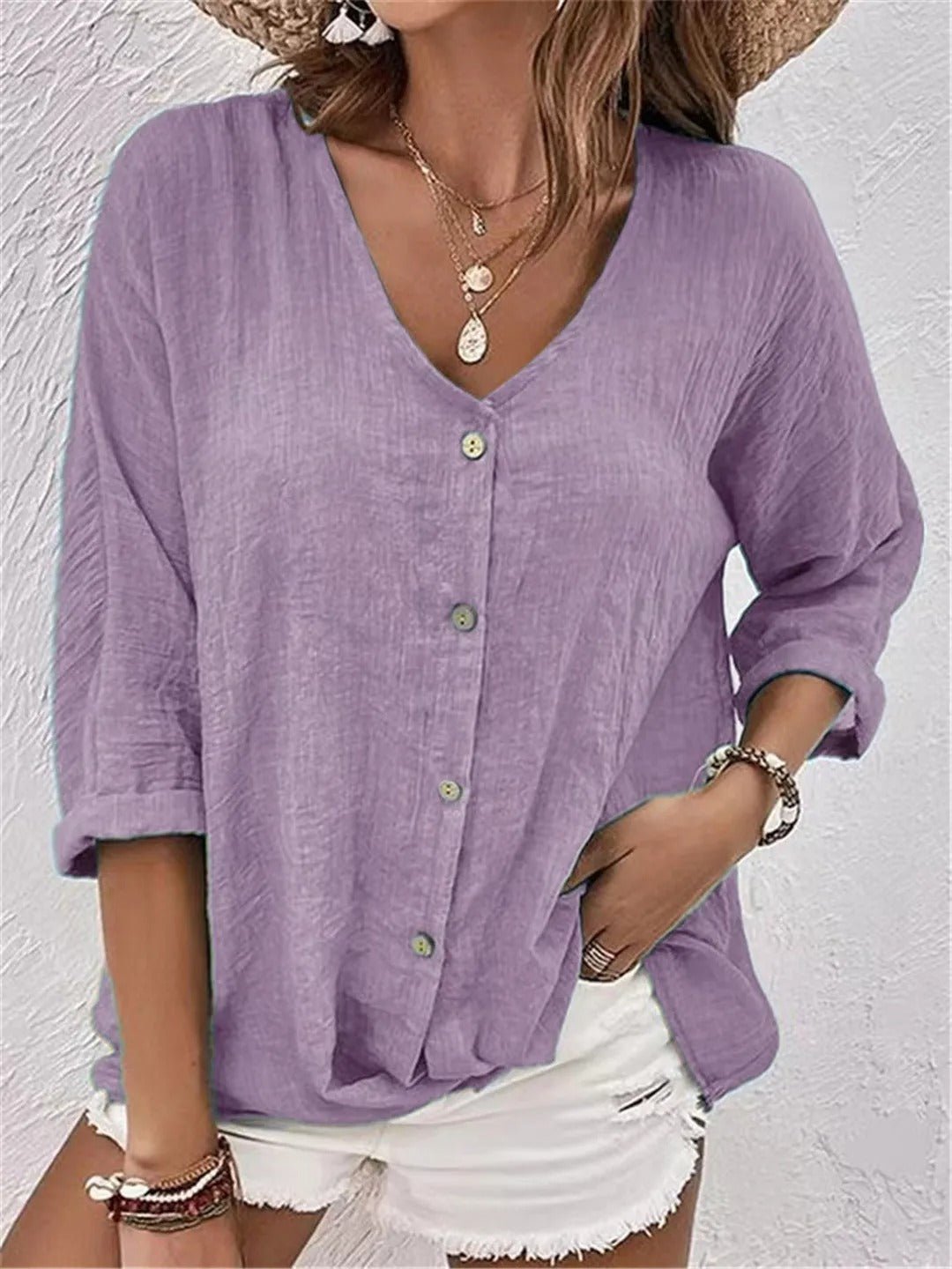 Coralyn - Coastal Breeze Blouse