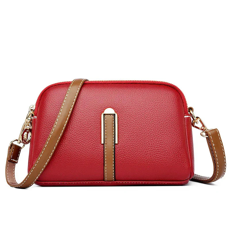 Charlotte - Compact Soft Leather Shoulder Bag