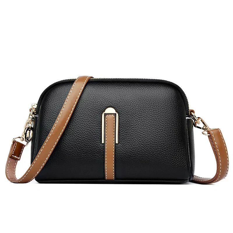 Charlotte - Compact Soft Leather Shoulder Bag