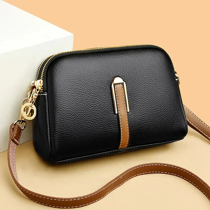 Charlotte - Compact Soft Leather Shoulder Bag