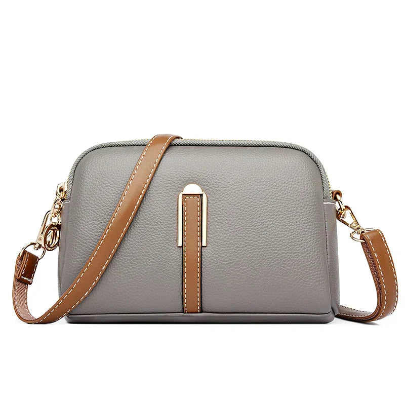 Charlotte - Compact Soft Leather Shoulder Bag