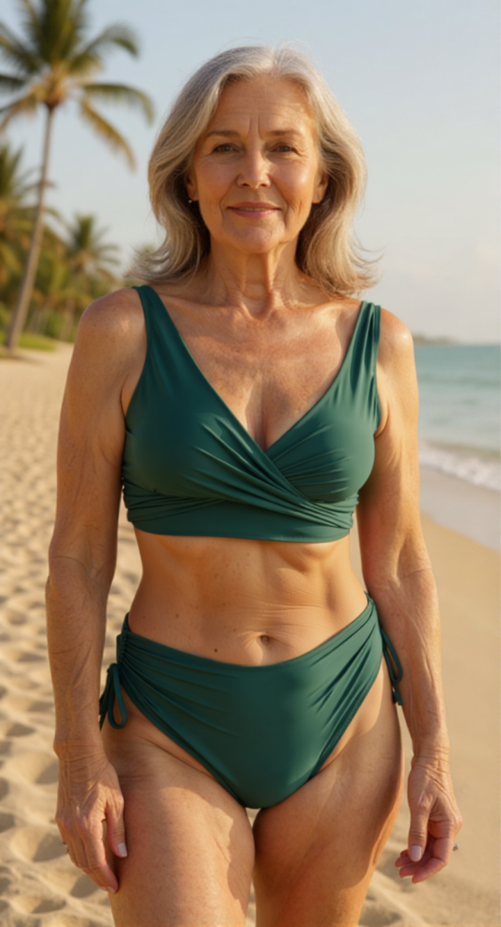 Glenda - Figure-Flattering Two-Piece