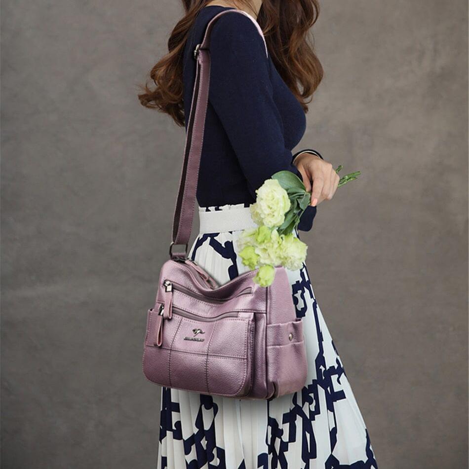 Ella - Designer Multi-Layer Crossbody Bag