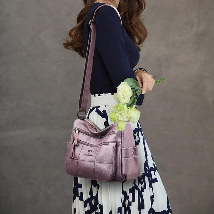 Ella - Designer Multi-Layer Crossbody Bag