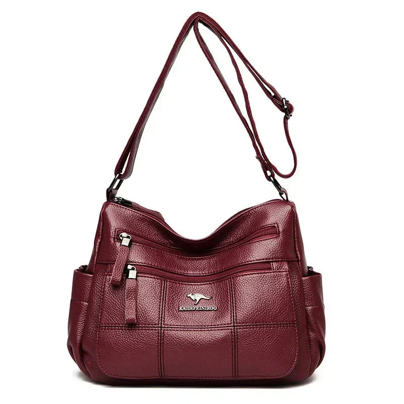 Ella - Designer Multi-Layer Crossbody Bag