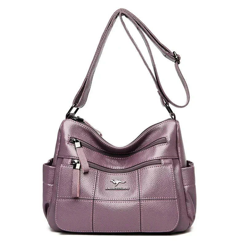 Ella - Designer Multi-Layer Crossbody Bag