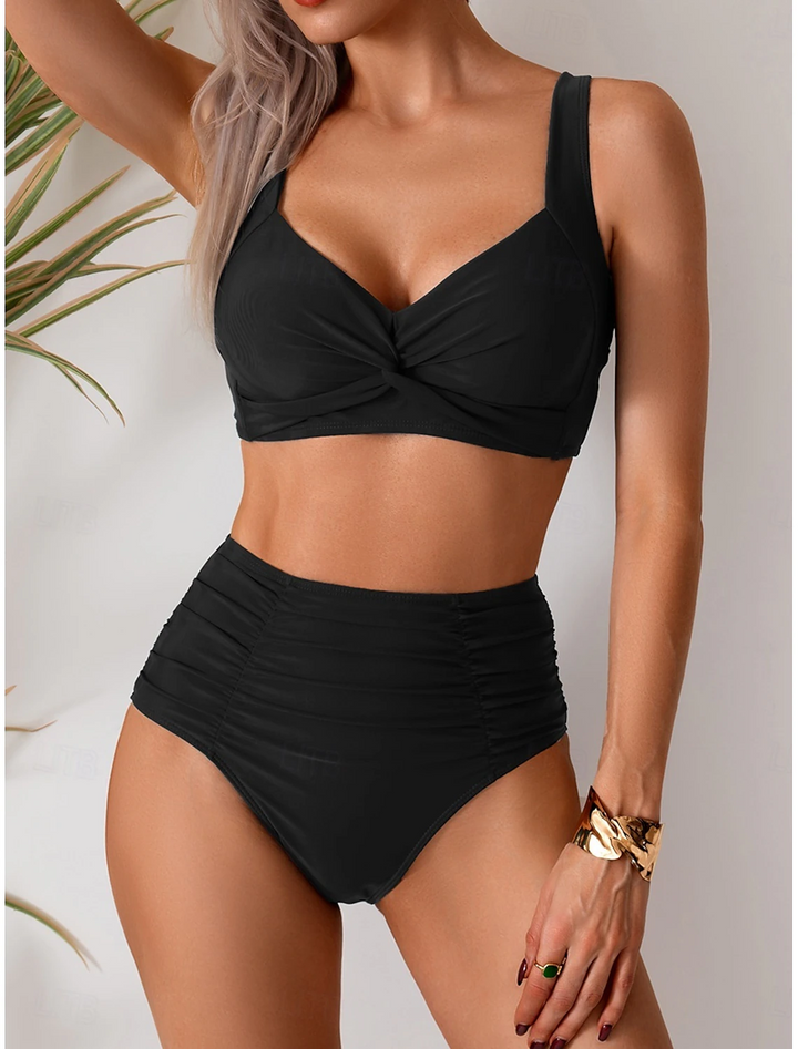 Shirley - Ruched Fabric Bikini