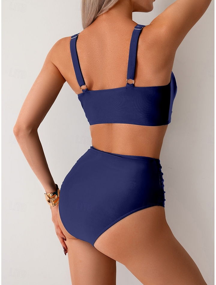 Leonora - Ruched Fabric Bikini