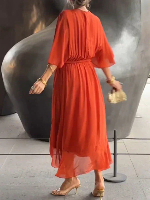 Daisy - Elegant Dress with V-Neck