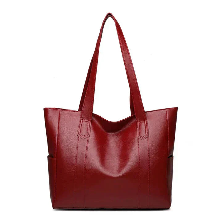 Annabelle - Classic Large Capacity Vegan Tote Bag